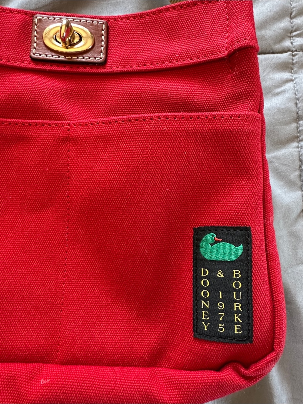 Dooney & Bourke  Canvas Crossbody Bag with Adjustable Strap - Picture 2 of 8
